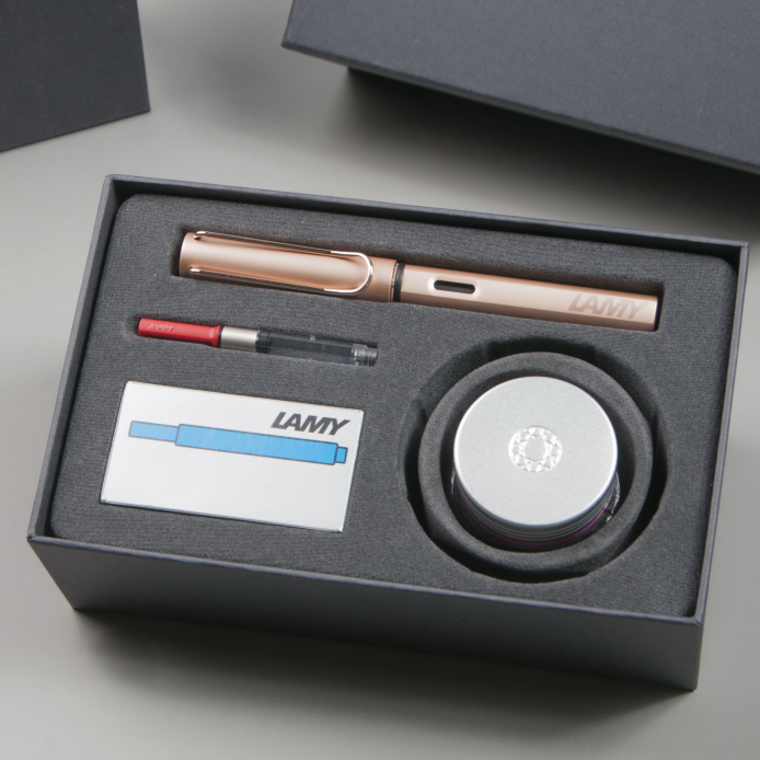 LAMY Lx 奢華系列 T53 30ML 水晶墨水 鋼筆禮盒 限量 - 多彩選