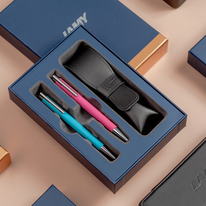 LAMY LOGO 204 經典雙入筆套禮盒 (限量 204原子筆) - 限量