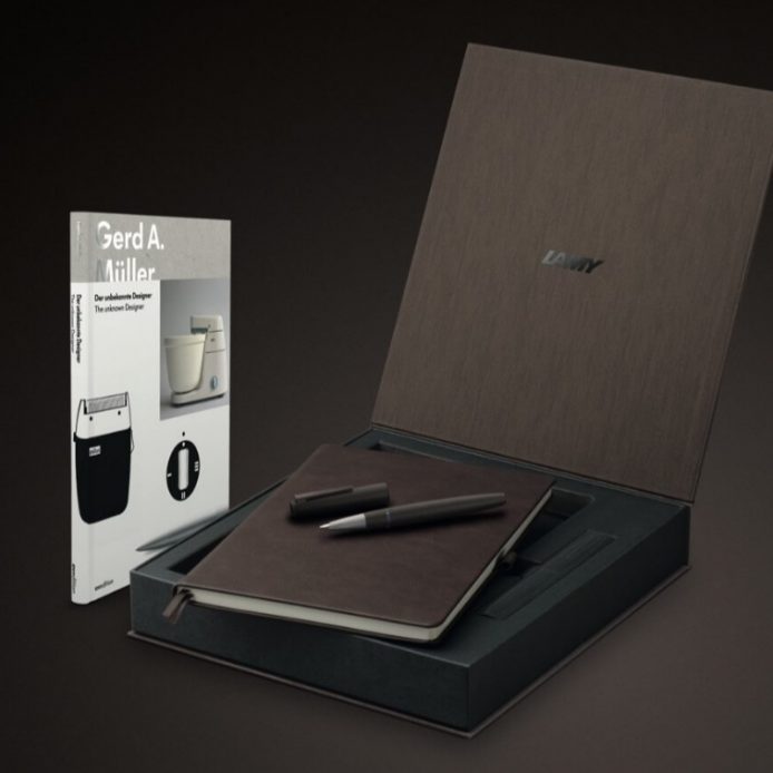 LAMY 2000 01 Brown 55週年 限量 紀念鋼筆套組 – 深棕色 (全球3300套)