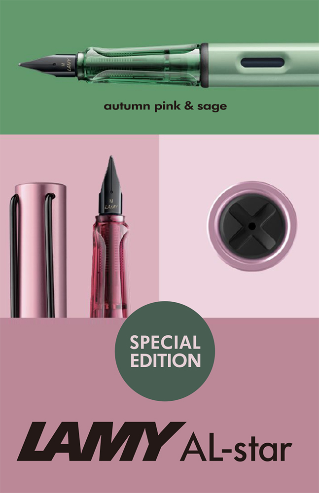 AL-STAR 恆星系列 限量 autumn pink 秋日紅色 鋼筆:圖片 11