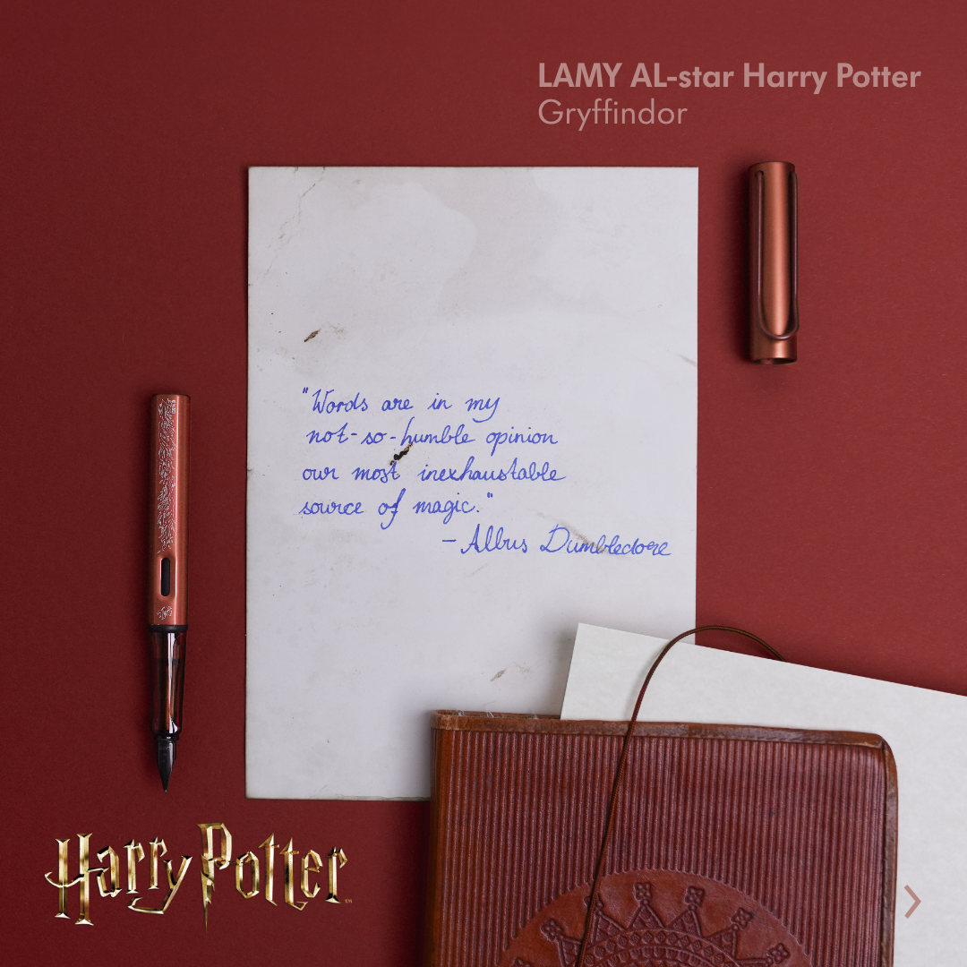 AL-STAR 恆星系列 限量 Harry Potter 葛萊芬多 紅色 鋼筆:圖片 9