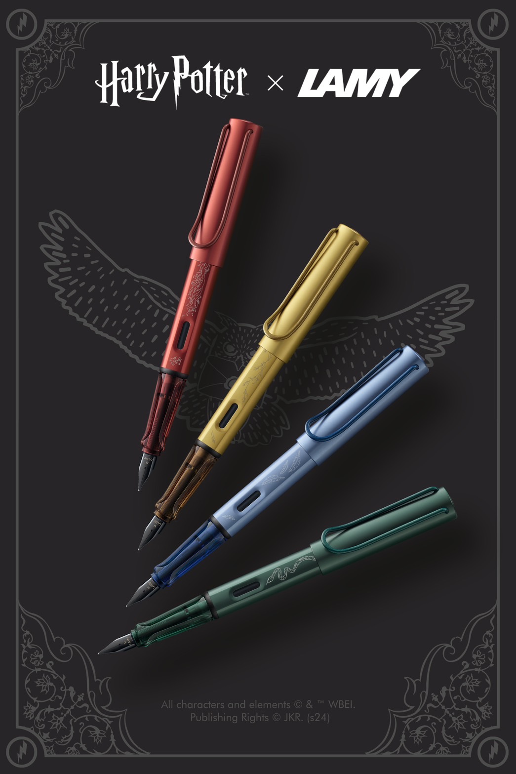AL-STAR 恆星系列 限量 Harry Potter 葛萊芬多 紅色 鋼筆:圖片 16