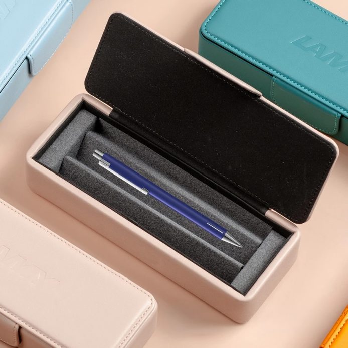 LAMY 原子筆 Econ 系列 (皮革筆盒) - 暮藍