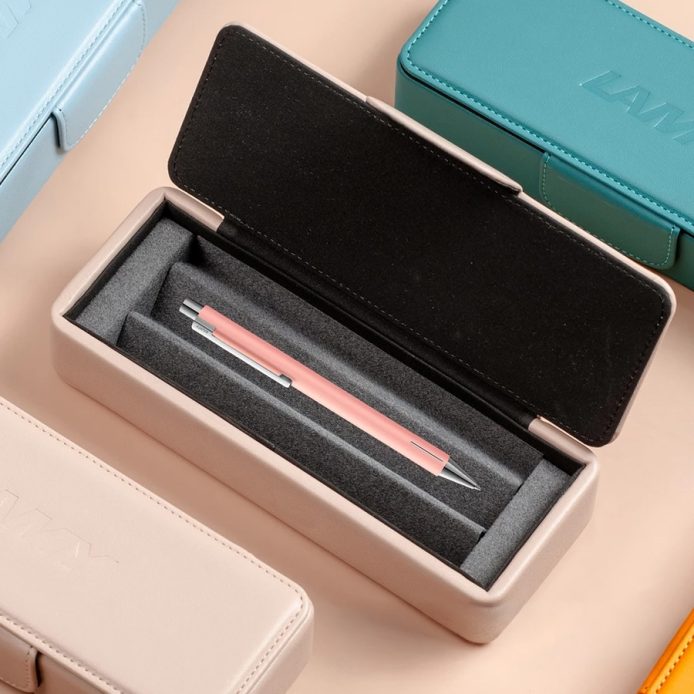 LAMY 原子筆 Econ 系列 (皮革筆盒) - 粉色