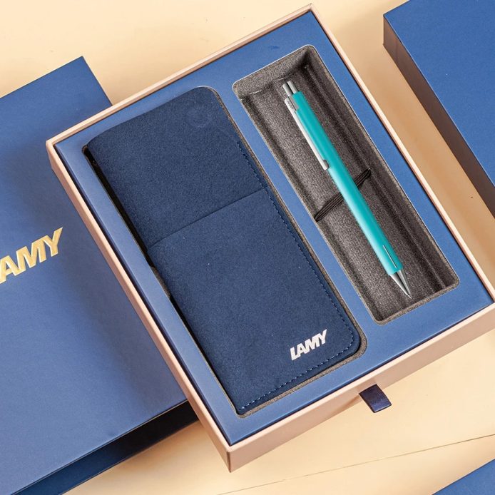 LAMY 原子筆 / ECON系列 (磁吸筆袋禮盒) - 海水藍