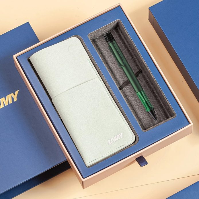 LAMY 原子筆 / AL-STAR恆星系列 (磁吸筆袋禮盒) - 松木綠