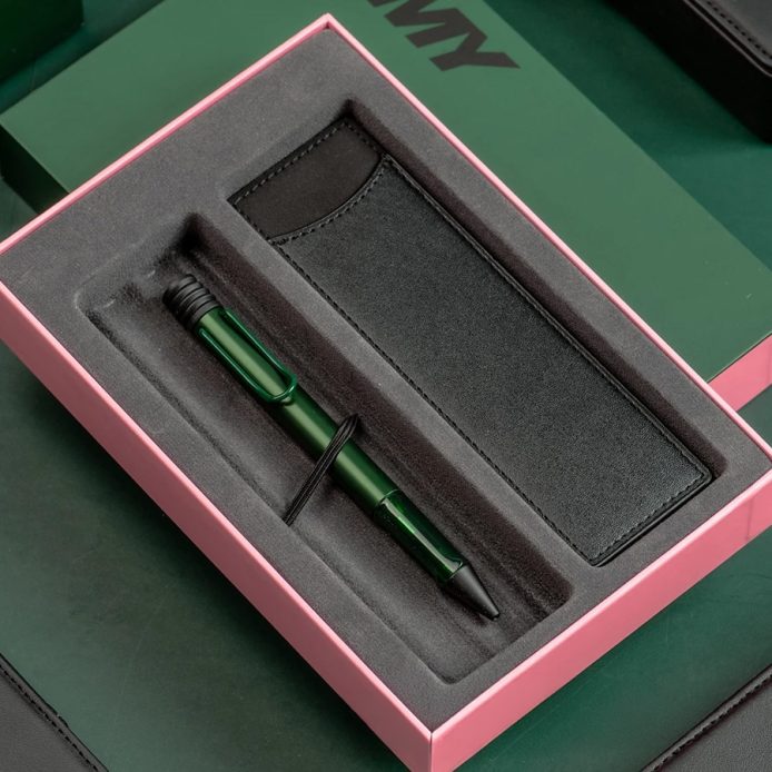 LAMY 原子筆 / AL-STAR單入筆套禮盒 限量- Pine 松木綠